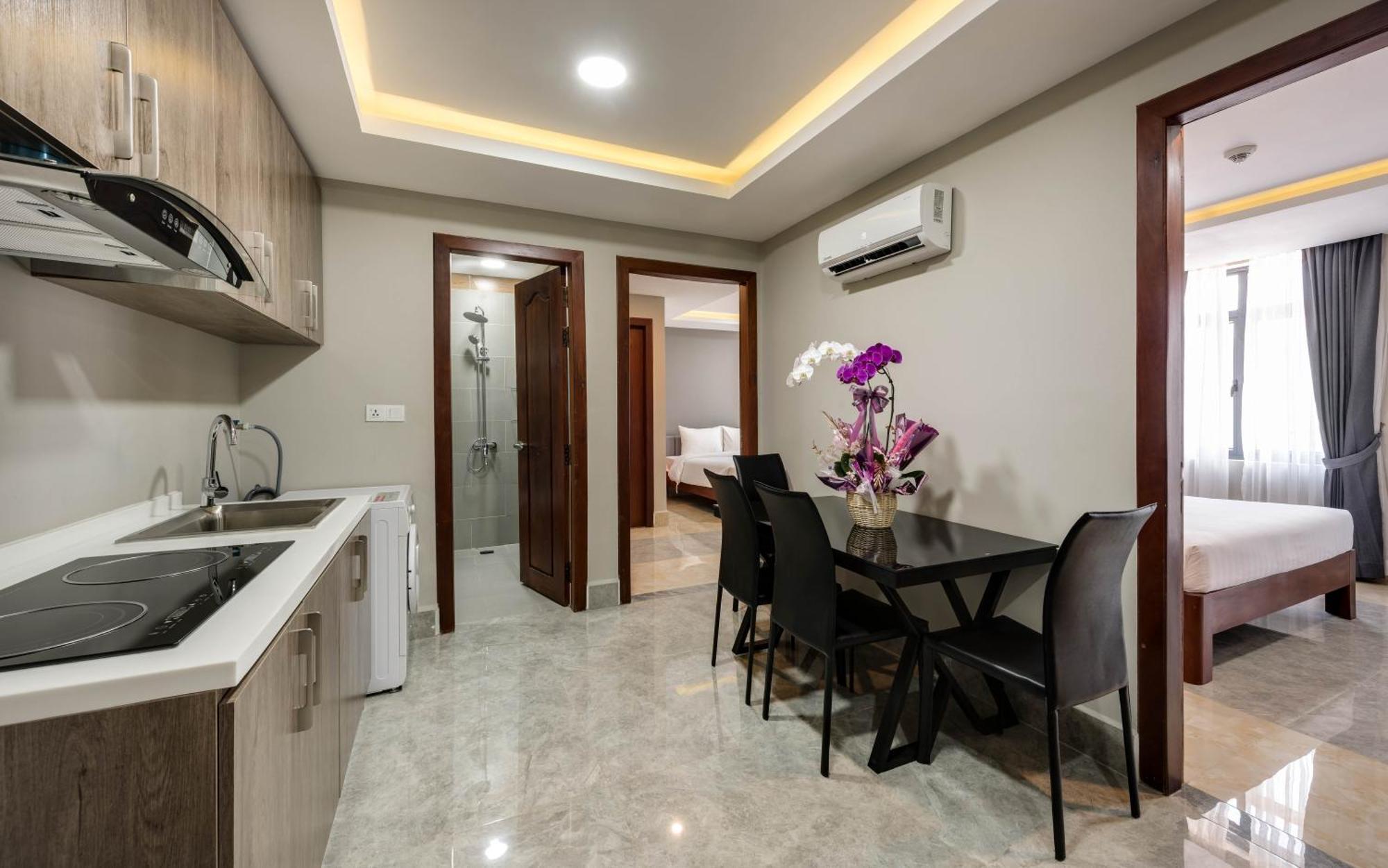 Soho Residence Phnom-Penh Kamer foto